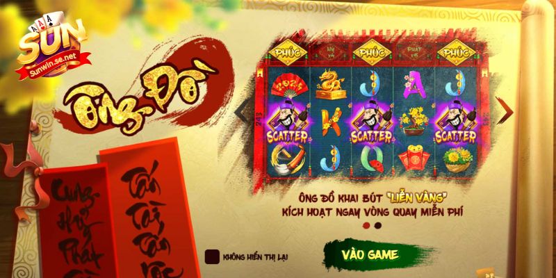 Trò chơi Ông Đồ đem đến nhiều vòng quay miễn phí